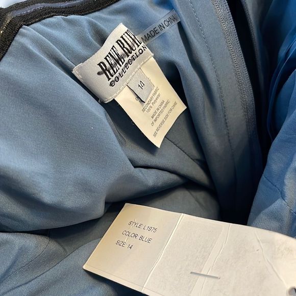 Rene Ruiz Collection Floral Fil Coupé Strapless Gown US 14 $1795 - Picture 8 of 8